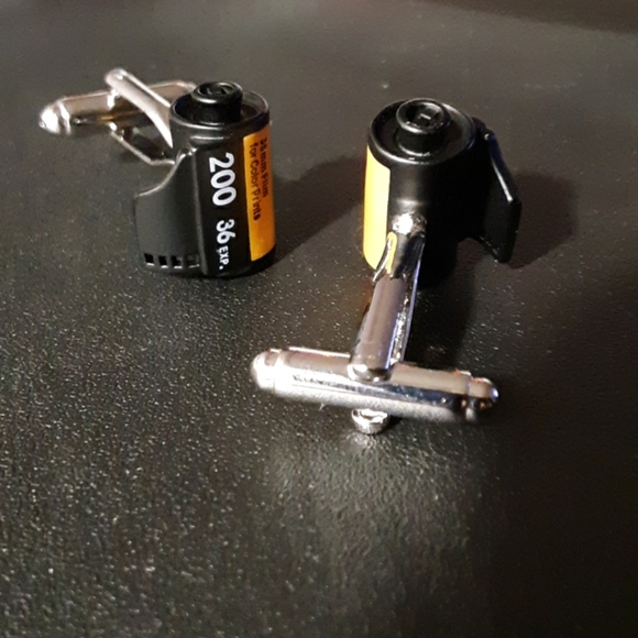 📸 35mm Film Roll Cufflinks 🎞 - Picture 3 of 6